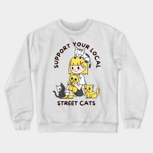Street cats Crewneck Sweatshirt
